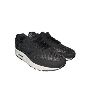 Rare Nike Air Max 1 Woven ‘Black/Dark Grey’ – Men’s 8